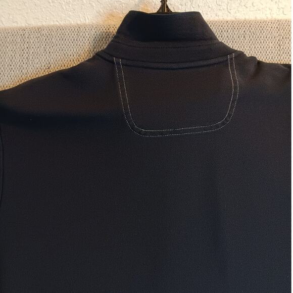 Tommy Bahama Island Zone Polo XL Navy Blue Supima Knit Preppy Casual - Picture 10 of 14